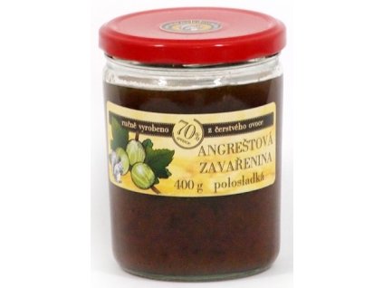 angrestova zavarenina polosladka 400 g