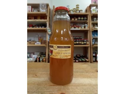 zázvorový sirup speciál 700ml baňovský mlýn