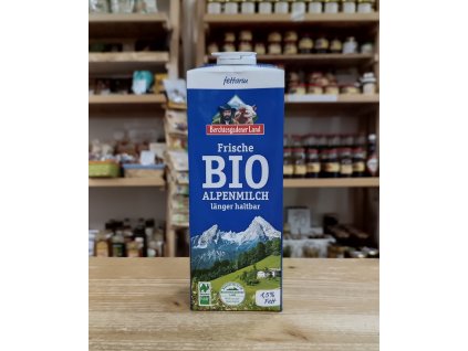 mléko BGL čerstvé polotučné BIO alpské