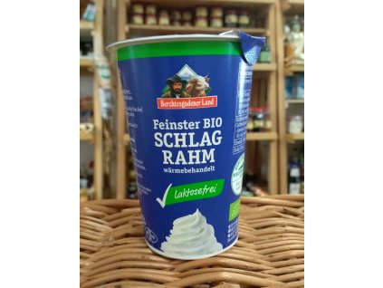 bio šlehačka smetana bez laktózy