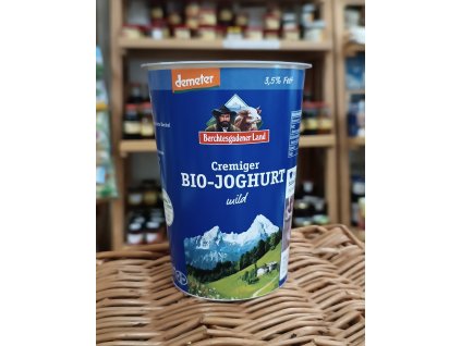bio demeter jogurt bílý 500g berchtesgadenerland