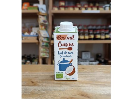 kokosová alternativa smetany na vaření ecomil vegan