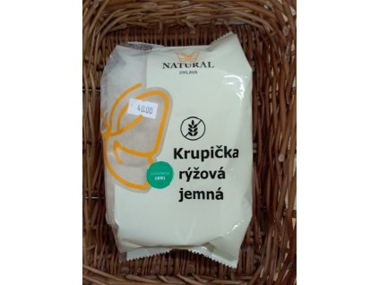 krupička rýžová jemná bez lepku krupice