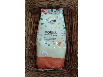 mouka semolinová hrubá bio probio