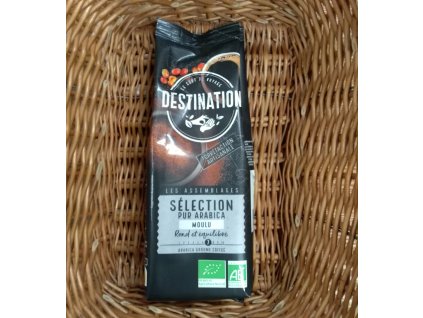 bio káva slection destination mletá 250g