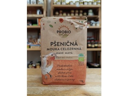 mouka pšeničná celozrnná bio probio
