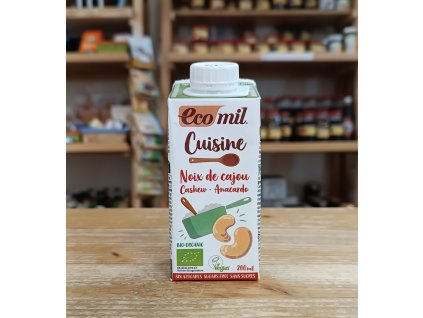 krém z kešu alternativa smetany ecomil