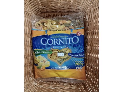 Fusilli tricolore bezlepkové kukuřičné