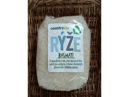 rýže basmati bílá bio countrylife