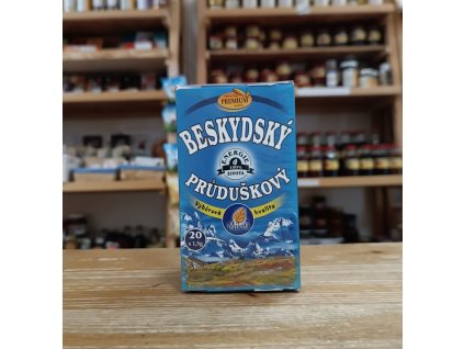 beskydský průduškový čaj milota