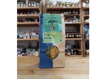 čaj štěstí bio sypaný sonnentor