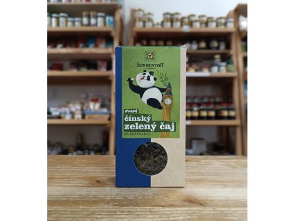 čínský zelený čaj bio sypaný sonnentor