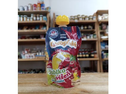 ovocňák jablko a višeň