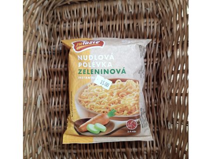 zeleninová nudlová polévka