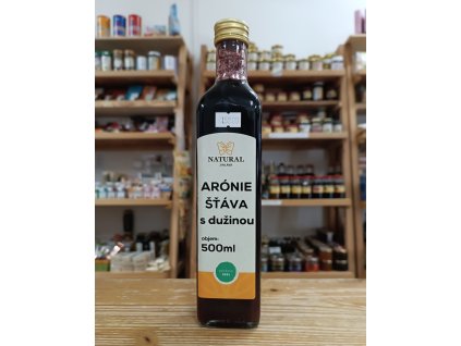 šťáva z arónie s dužinou