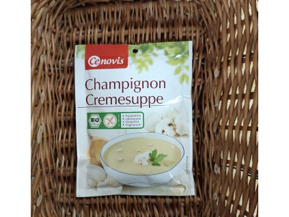 žampionová polévka bez lepku