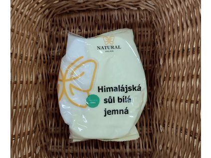 himalájská sůl bílá jemná