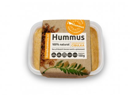 hummus cibulka