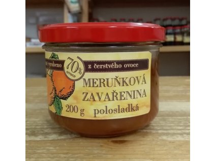 meruňková zavařenina marmeláda 200g