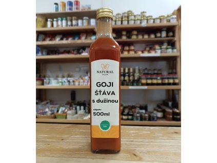 goji šťáva s dužinou 500ml