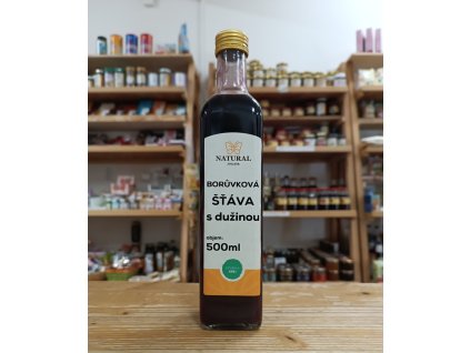 borůvková šťáva s dužinou