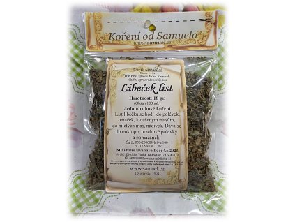 Libeček list Samuel