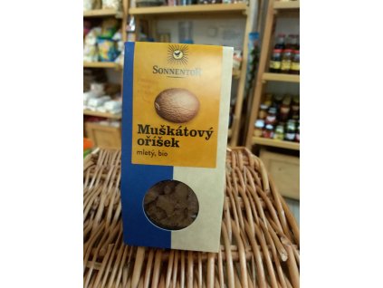muškátový oříšek mletý bio sonnentor