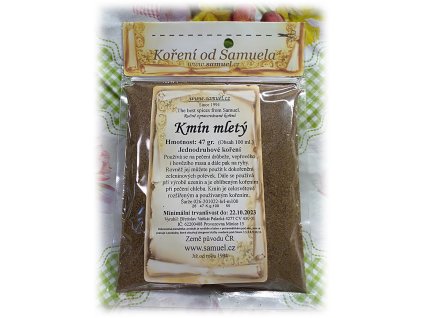 Kmín mletý 100ml - Samuel
