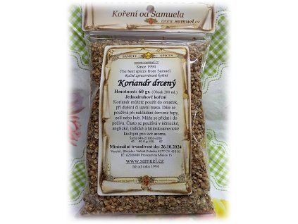 Koriandr drcený Samuel