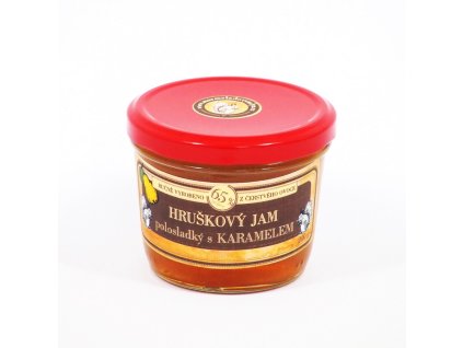 hruskovy dzem s karamelem polosladky 200 g