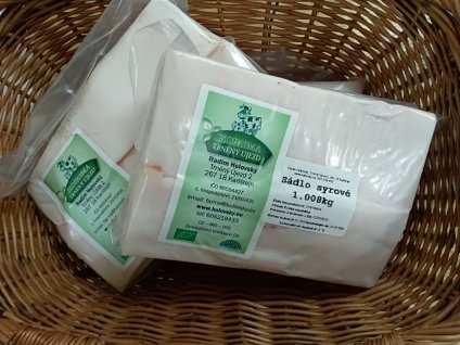 vepřové sádlo syrové ke škvaření bio trněný újezd