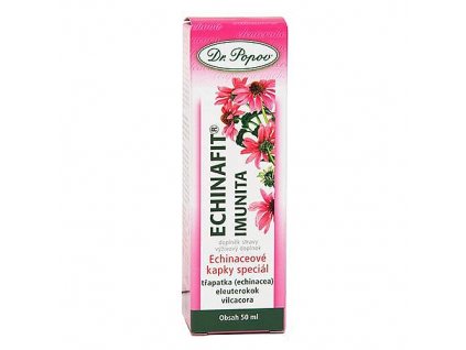 Echinafit - imunita, originální bylinné kapky Dr. Popov 50ml