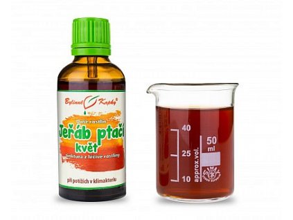 Jeřáb ptačí květ bylinné kapky (tinktura) 50ml