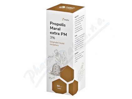 Propolis Maral extra PM 3% kapky 50ml