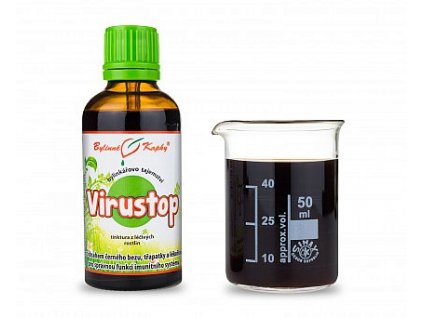 V-stop (Virustop) bylinné kapky (tinktura) 50 ml