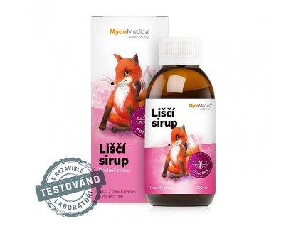 MycoMedica Liščí sirup 200ml