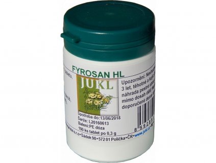 Jukl - Fyrosan HL tbl.