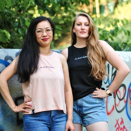 Dámské tílko NEVÍM (Barva Černá, Velikost S)