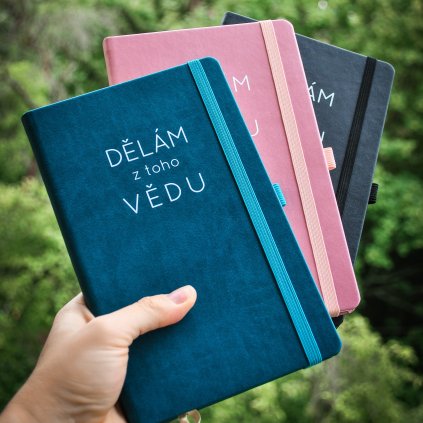 Zápisník DĚLÁM z toho VĚDU (Barva Růžová)