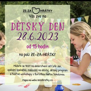 Vážení zákazníci a přátelé, srdečně Vás zveme na společné odpoledne pro děti i dospělé jako oslavu léta i konce školního...