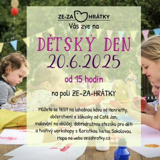 🎉 Milí zákazníci a přátelé, srdečně Vás zveme na letní odpoledne plné zábavy pro děti i dospělé – společně oslavíme léto i...