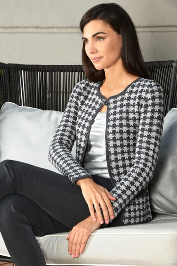 Háčkované sako (jacket)