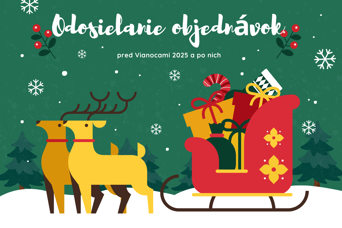 Odosielanie balíkov pred Vianocami 2025 a po nich