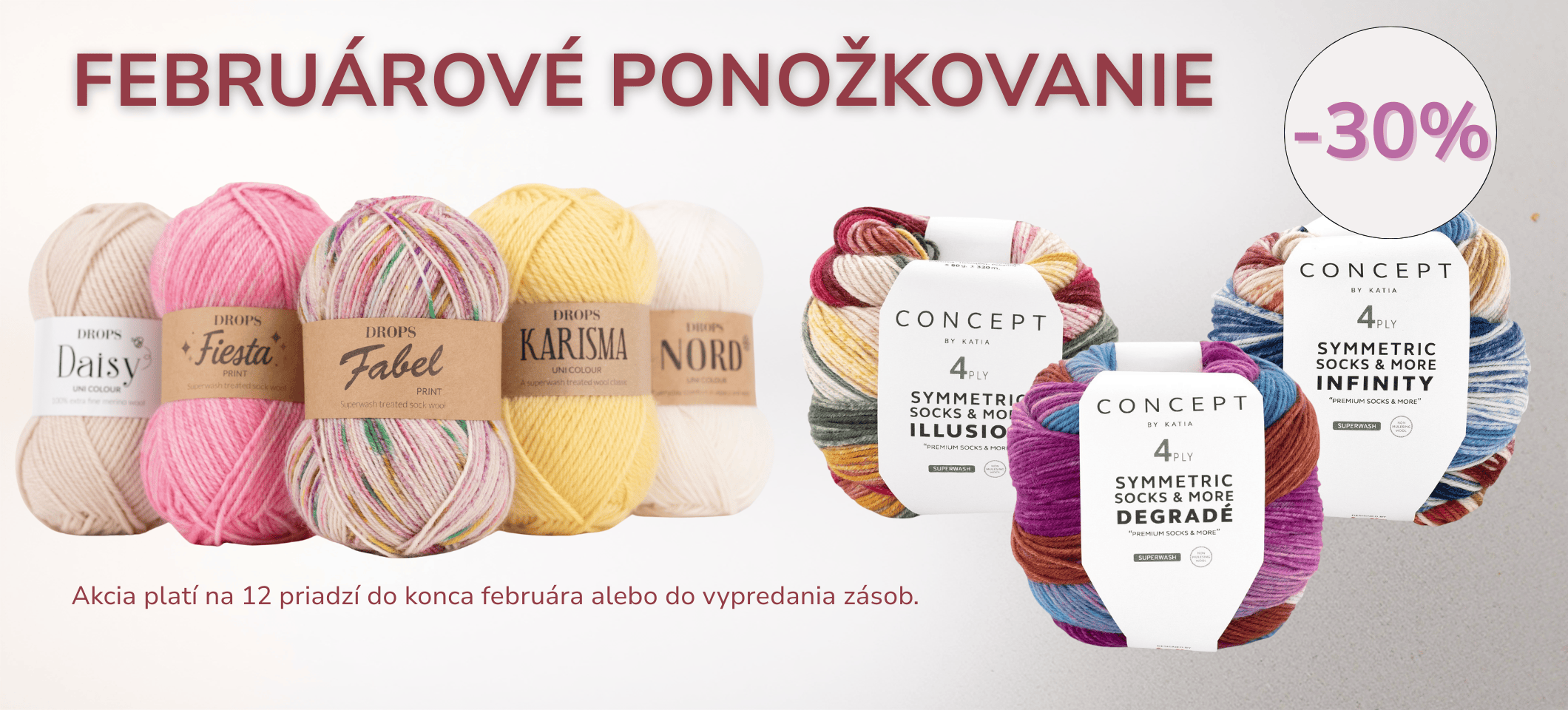 Februárové ponožkovanie