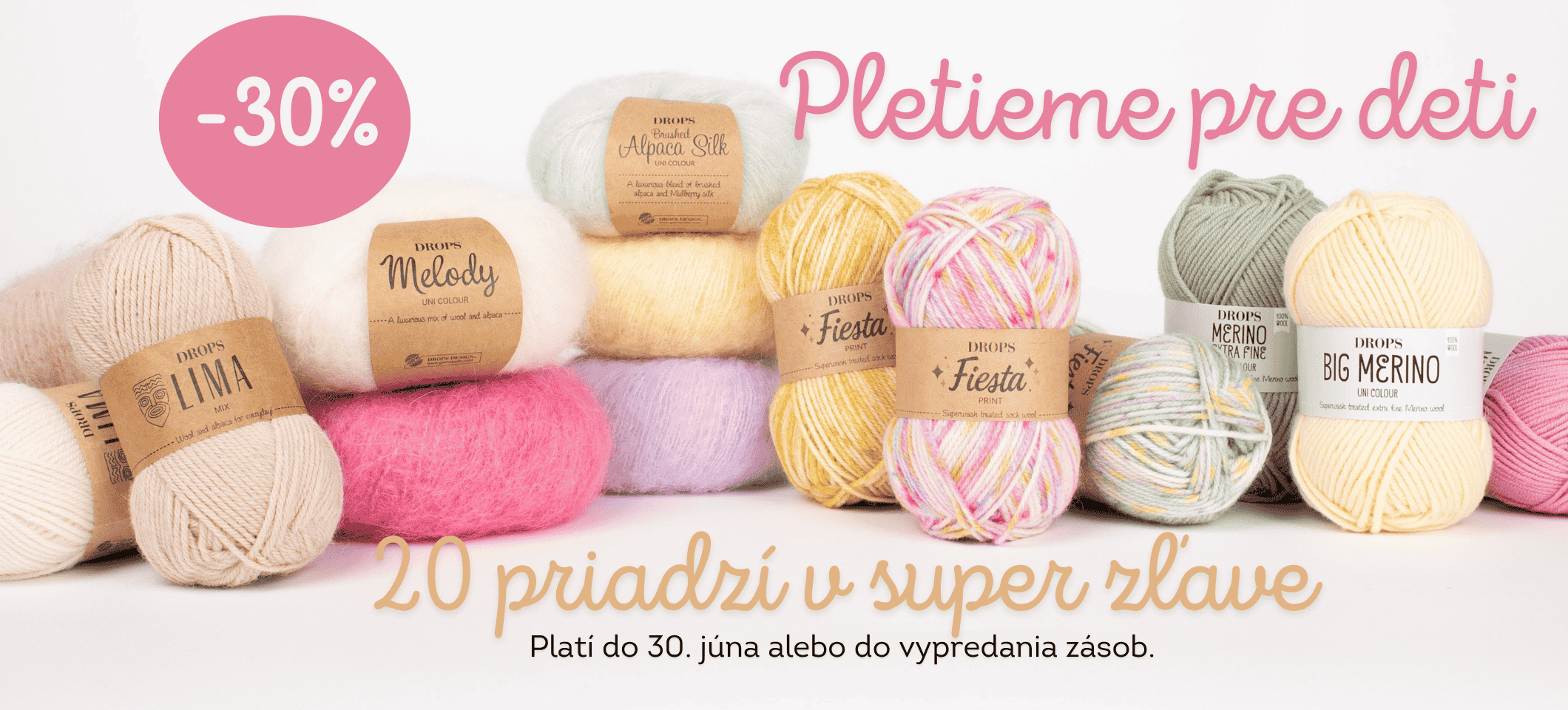 V júni pletieme pre deti