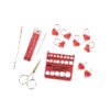 AddiClick Woolly Hugs set kruhových vymeniteľných ihlíc a háčikov