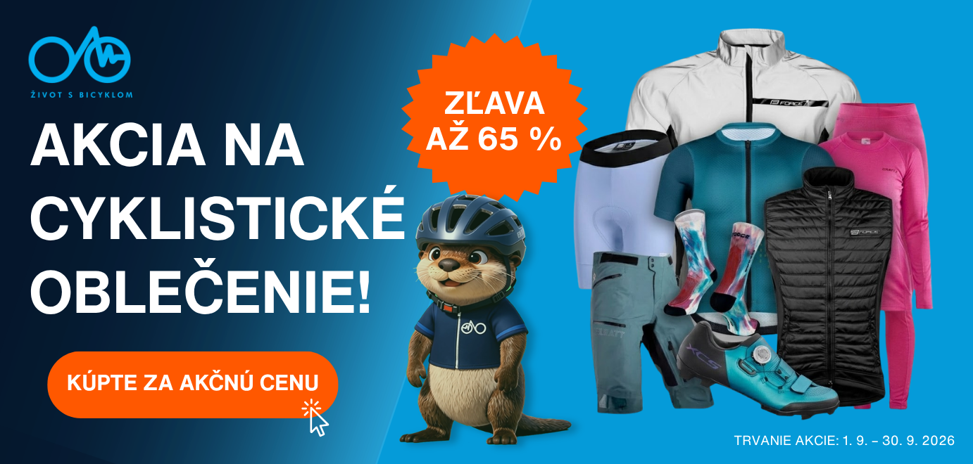 Cyklistické oblečenie - Septembrové zľavy