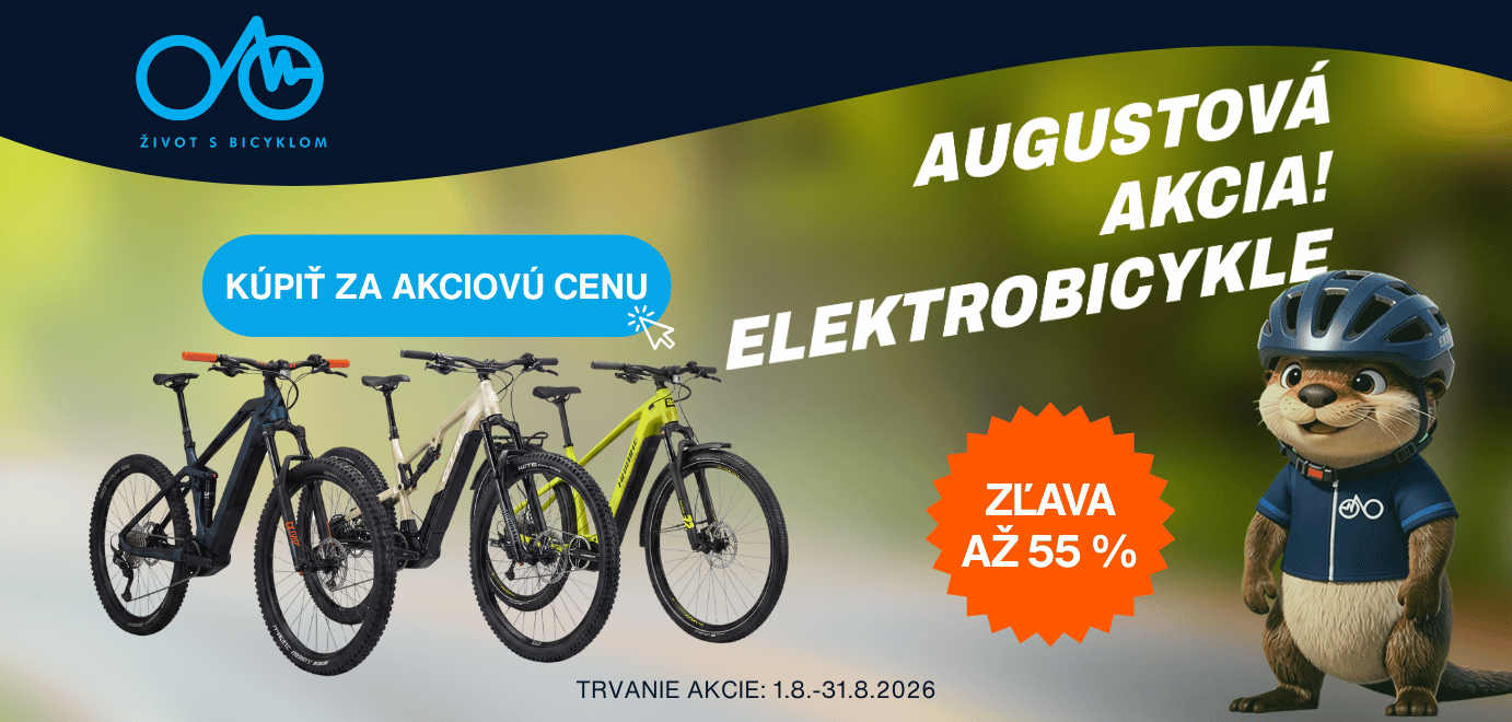Elektrobicykle - augustová akcia | Život s bicyklom