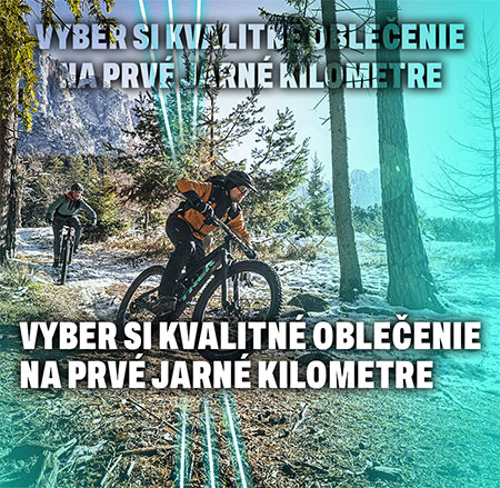 Jarné oblečenie na bicykel