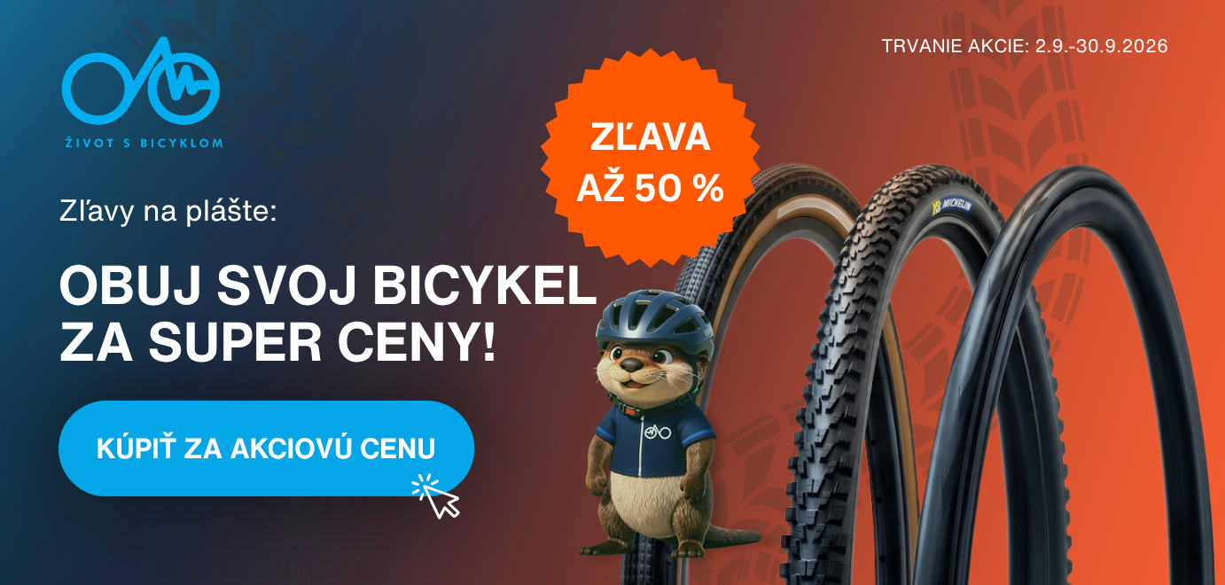 Plášte na bicykel - akcia